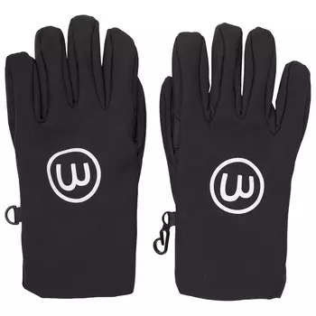 Перчатки Minymo Gloves Soft Shell, черный