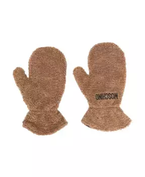 Перчатки Moschino, коричневый