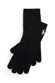 Перчатки Polo Ralph Lauren, черный