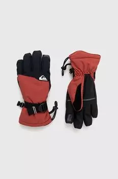 Перчатки Quiksilver, красный
