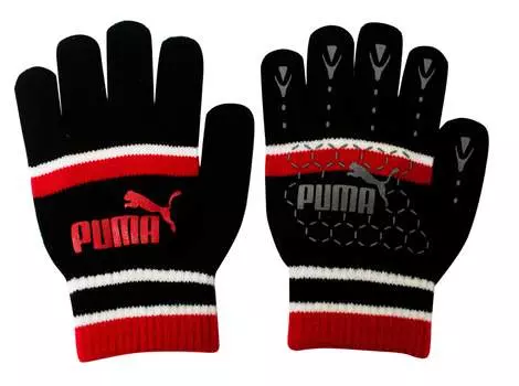 Перчатки с логотипом no 1 cat magic зимние Puma, черный