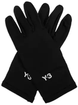 Перчатки с логотипом Y-3, черный