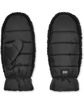 Перчатки UGG Aw Uggfluff Mitten, черный