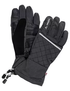 Перчатки VAUDE Athletic Gloves Yaras, антрацит/светло-серый