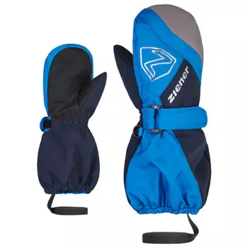 Перчатки Ziener Laurus AS Mitten Glove Junior, цвет Persian Blue/Dark Navy