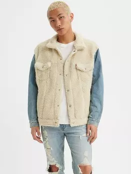 Переходная куртка Levis, цвет creme/hellblau