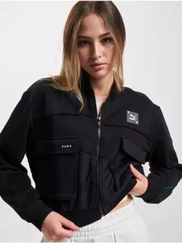 Переходная куртка Puma, цвет anthracite