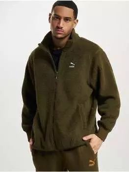 Переходная куртка Puma, цвет deep olive