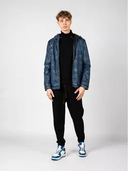 Переходная куртка regular fit Geox, синий