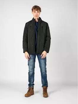 Переходная куртка regular fit Geox, зеленый