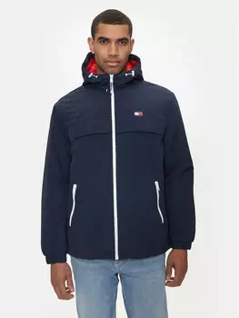 Переходная куртка regular fit Tommy Jeans, синий