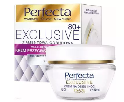 Perfecta Эксклюзивный дневной и ночной крем для лица 80+ 50мл