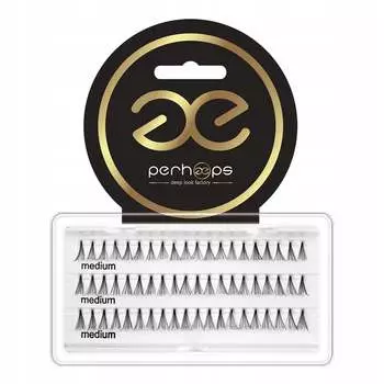 Perhaeps - Пучки ресниц - Средние - 60 ресниц