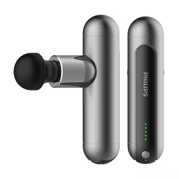 Перкуссионный массажер Philips PPM3103G, серый