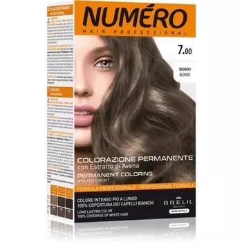Перманентная краска Brelil Numero 7.00 Блонд - 125 мл