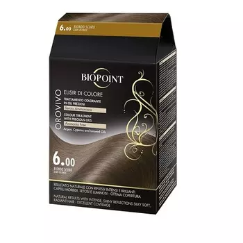 Перманентная краска для волос BIOPOINT Orovivo 6 Blonde