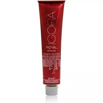 Перманентная краска для волос Igora Royal № 6-28 Темно-русый пепельно-красный 60 мл, Schwarzkopf