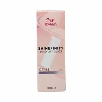 Перманентная краска для волос Shinefinity № 07/81 60 мл, Wella