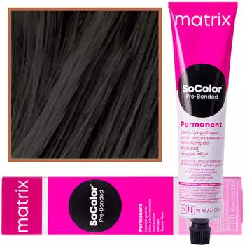 Перманентная краска Matrix So Color PreBond 90мл 3N