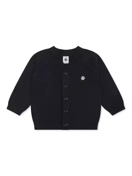 Petit Bateau кардиган на пуговицах, синий