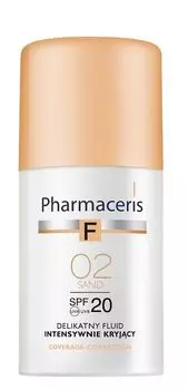 Pharmaceris F корректирующая основа с фильтром, 02 sand