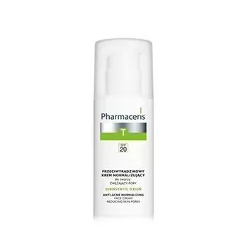 Pharmaceris T Sebostatic Дневной увлажняющий себонормализующий крем для лица SPF 20 50 мл