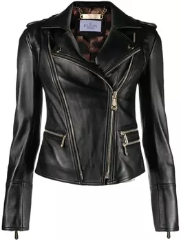 Philipp Plein байкерская куртка, черный