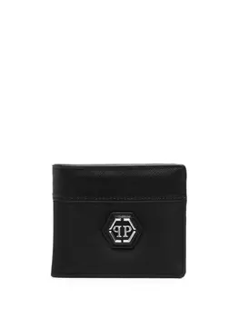 Philipp Plein бумажник с логотипом Hexagon, черный
