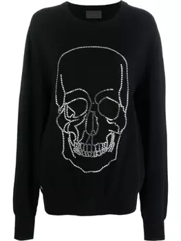 Philipp Plein кашемировый пуловер, черный