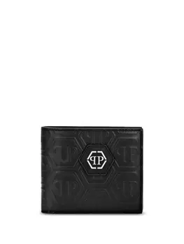 Philipp Plein кожаный кошелек с монограммой