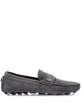 Philipp Plein мокасины Gothic Plein, серый