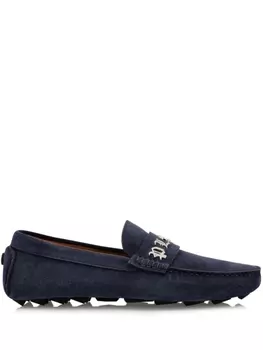 Philipp Plein мокасины Gothic Plein, синий