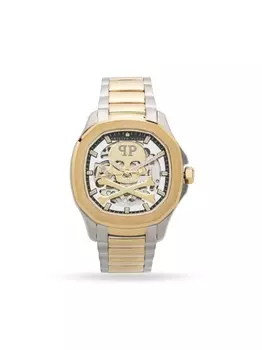 Philipp Plein наручные часы Skeleton $pectre 42 мм, серебристый