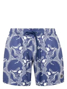 Philipp Plein плавки-шорты Skull