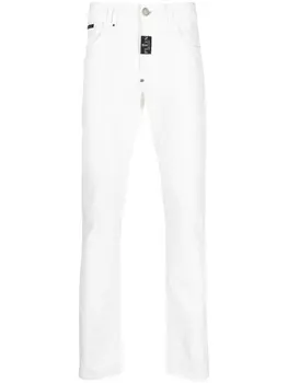Philipp Plein прямые джинсы, белый