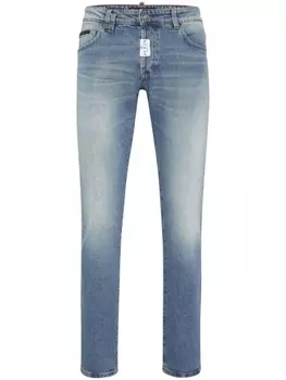 Philipp Plein прямые джинсы, синий