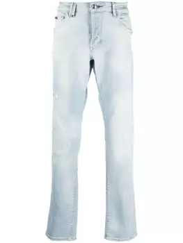 Philipp Plein прямые джинсы, синий