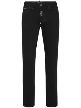 Philipp Plein прямые джинсы Supreme, черный