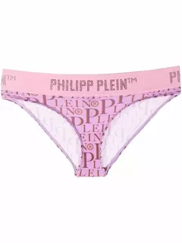 Philipp Plein трусы-брифы с логотипом, розовый