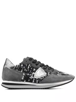 Кроссовки Philippe Model Lace-up, темно-серый/черный/серебристый