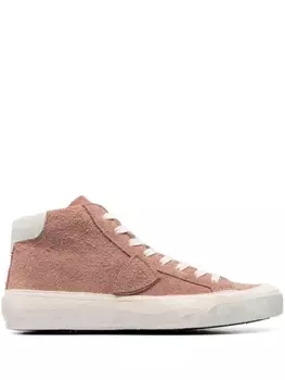 Philippe Model высокие кеды Plaisir, розовый