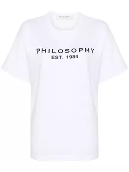 Philosophy Di Lorenzo Serafini футболка с логотипом, белый