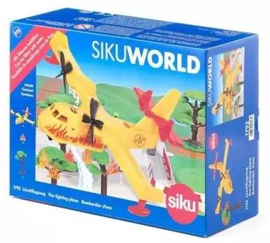 Пи, пожарный самолет Siku