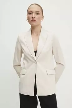 Пиджак Answear Lab, бежевый