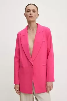 Пиджак Answear Lab, розовый