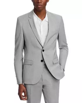 Пиджак Arti Extra Slim Fit HUGO, серый