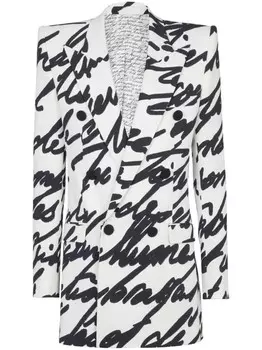 Пиджак Big Love Balmain, белый