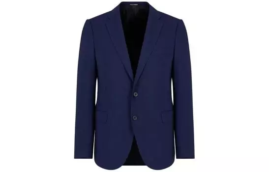 Пиджак-блейзер EMPORIO ARMANI, синий