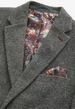 Пиджак-блейзер NOVA FIDES SIGNATURE HERRINGBONE Next, серый