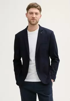 Пиджак-блейзер REGULAR FIT TOM TAILOR, темно-синий